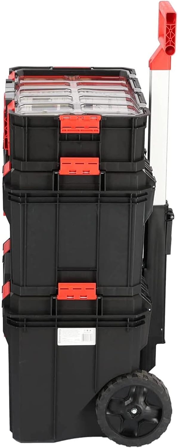 Kistenberg Werkzeugtrolley Werkzeugkoffer Werkzeugkiste Rollende Werkstatt (Werkzeugwagen inklusive