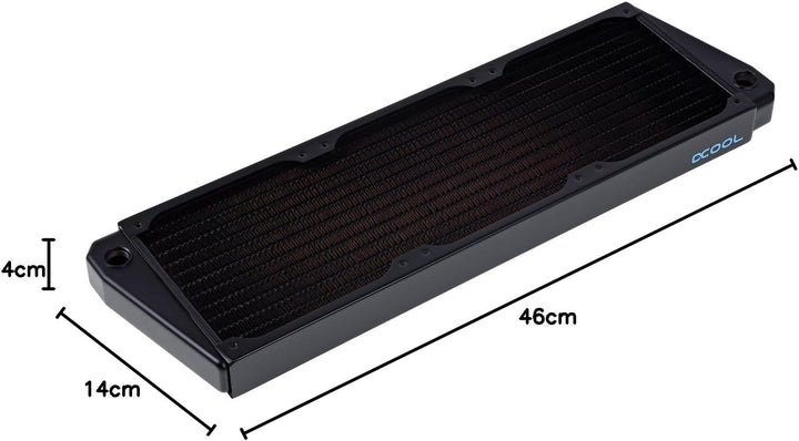 Alphacool 14230 NexXxoS ST30 Full Copper X-Flow 360mm Radiator Wasserkühlung Radiatoren