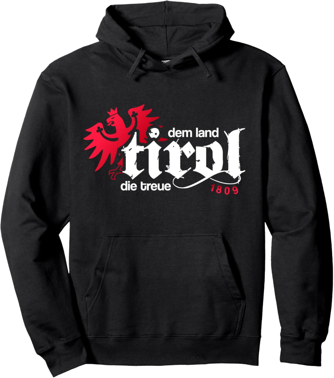 Dem Land Tirol die Treue! 1809 Tiroler Adler Herren Tirol Pullover Hoodie