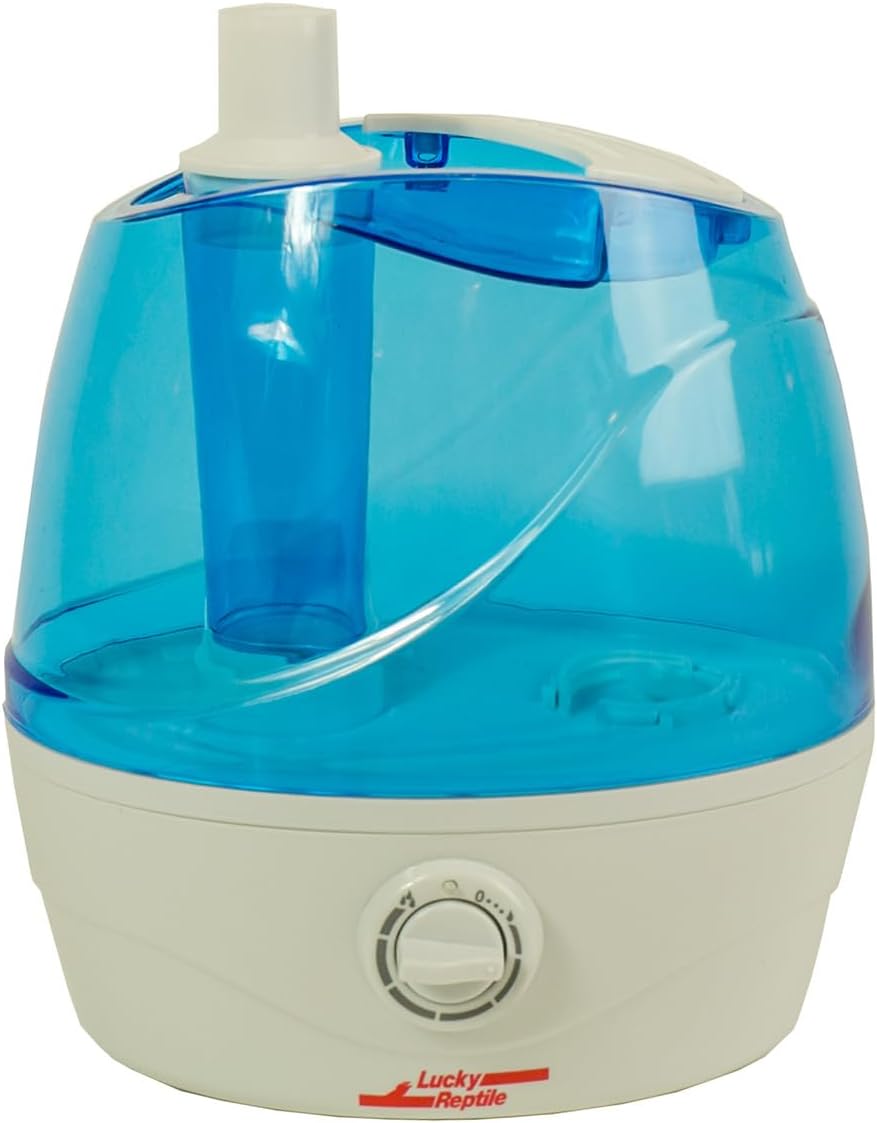 Lucky Reptile Super Fog II - Terrarien Luftbefeuchter mit 2,1 Liter Wassertank - Nebelmaschine mit 3
