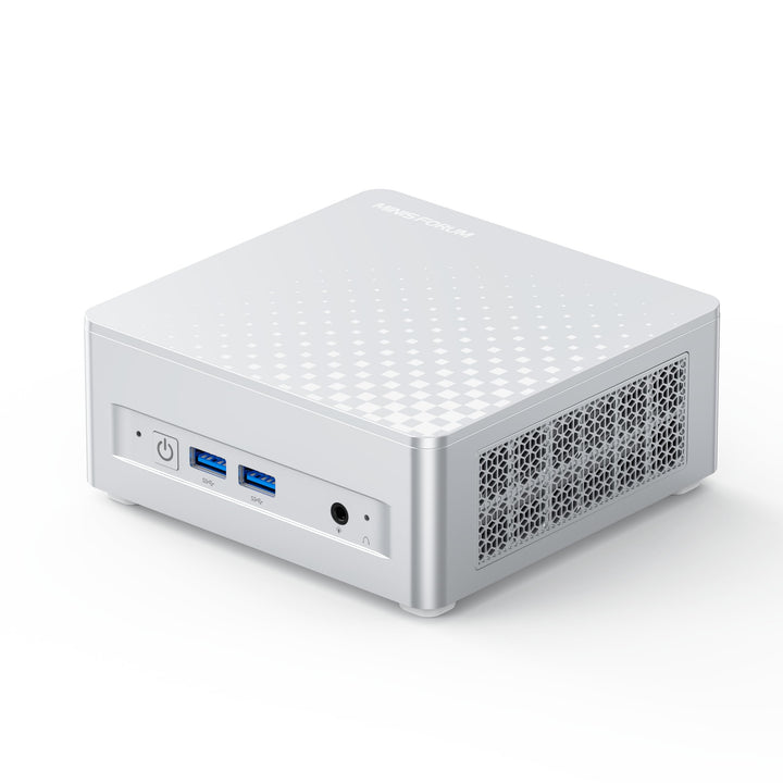MINIS FORUM M1 Plus Mini-PC, Intel Core i5-12600H (12C/16T, 4,5 GHz), 16 GB DDR5-RAM, 512 GB SSD, Tr