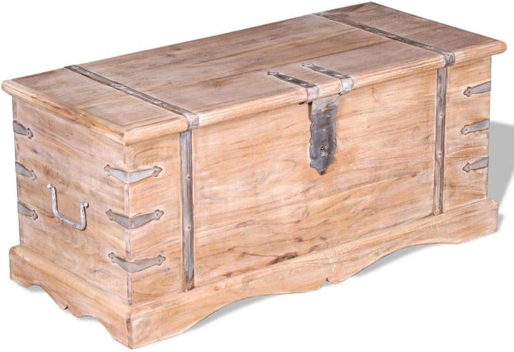 Aufbewahrungstruhe Spielzeugkiste mit grosser Stauraum, Vintage Betttruhe, Flur, Schlafzimmer, Wohnz