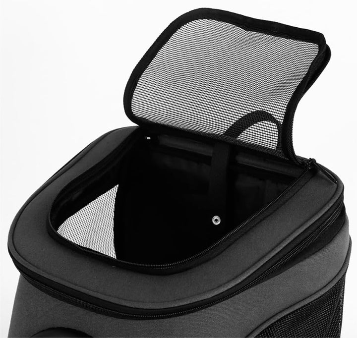 Katzenrucksack Grosse Katzen, Hunderucksack mit Seitentaschen und Verstellbaren Gurten, Katzen Rucks