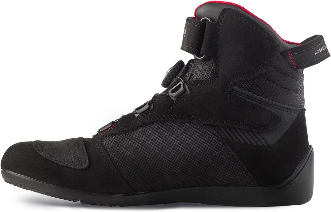 SHIMA EXO Vented, Motorradschuhe für Männer - Verstärkte Strassenreitschuhe mit ATOP-Verschlusssyste