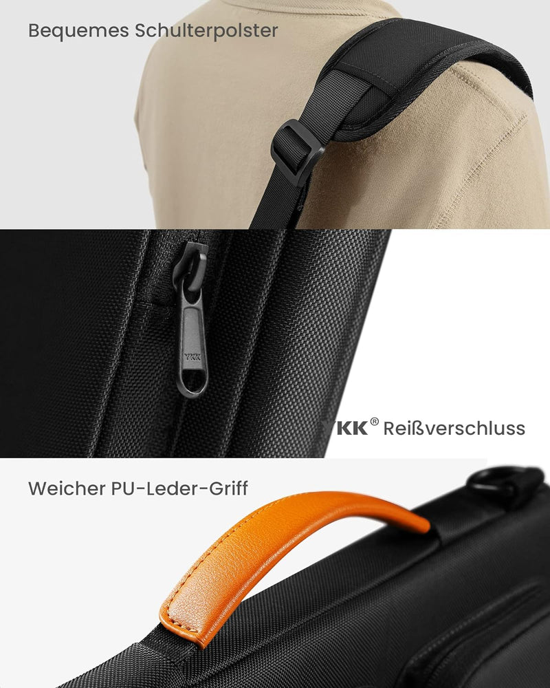 tomtoc 360° Tasche Hülle für 16 Zoll MacBook Pro M3/M2/M1 Pro/Max A2991 A2780 A2485 A2141 2023-2019,