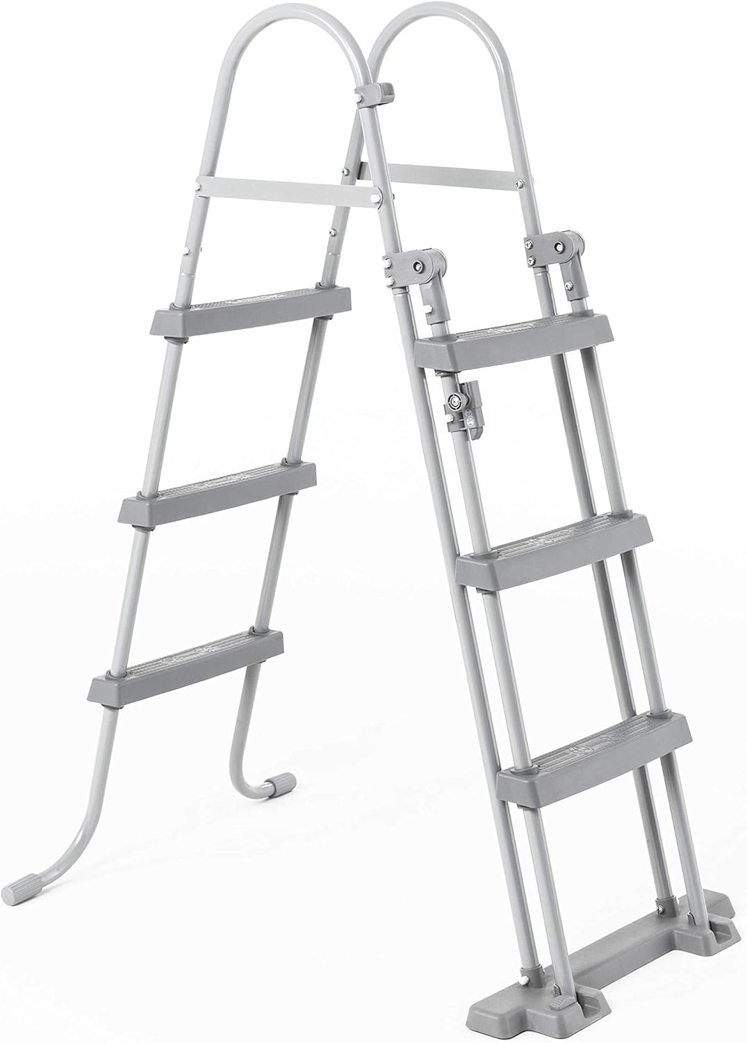 Bestway Flowclear Sicherheitsleiter, 107 cm, Maximale Tragfähigkeit: 150 kg Multicolor Höhe: 107 cm