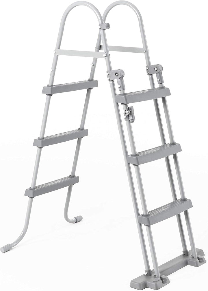 Bestway Flowclear Sicherheitsleiter, 107 cm, Maximale Tragfähigkeit: 150 kg Multicolor Höhe: 107 cm