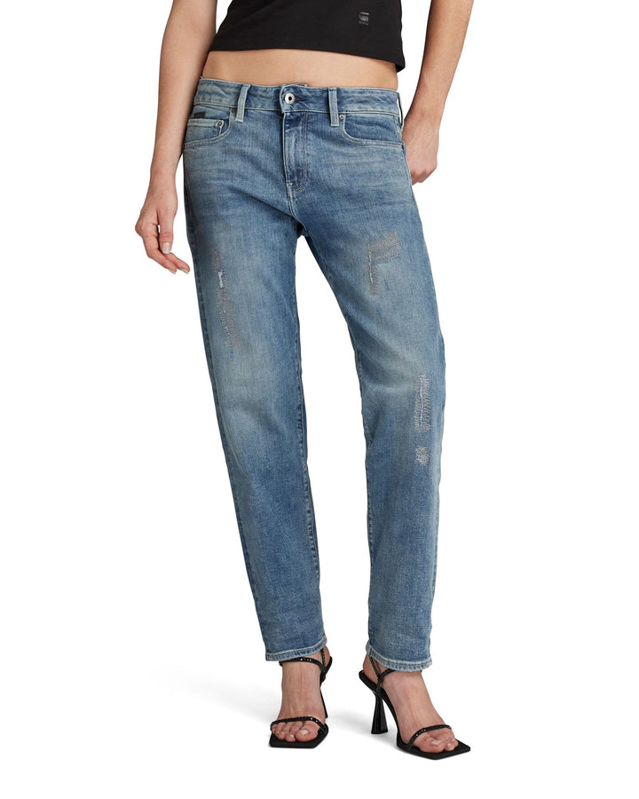 G-STAR RAW Damen Kate Boyfriend Jeans 28W / 30L Blau (Vintage Ripped Sea Breeze D15264-c913-d906), 2