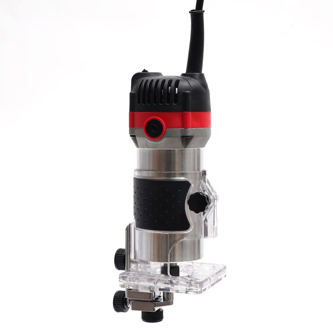 800W Oberfräse Professional Kantenfräse Holzfräse Holzwerkzeug Elektrische Einhandfräse 6,35mm Einha