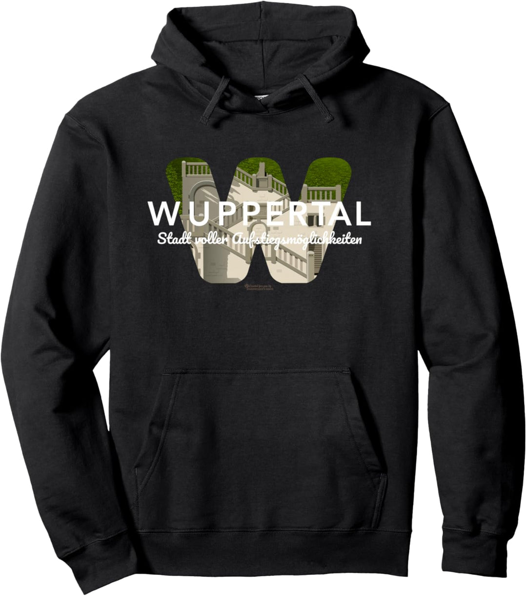 Wuppertal Stadt voller Aufstiegsmöglichkeiten Wuppertal Pullover Hoodie