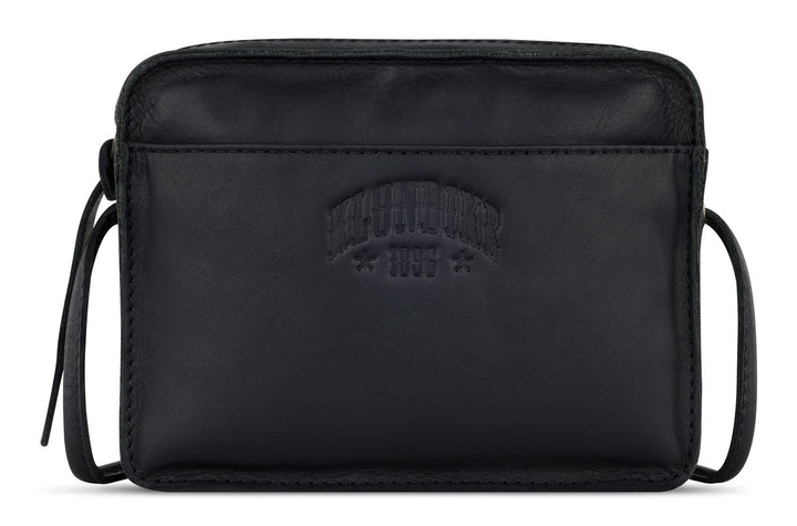 KLONDIKE 1896 Rush Allison kleine Schultertasche aus Rindleder, Shoulder bag Schwarz, Schwarz