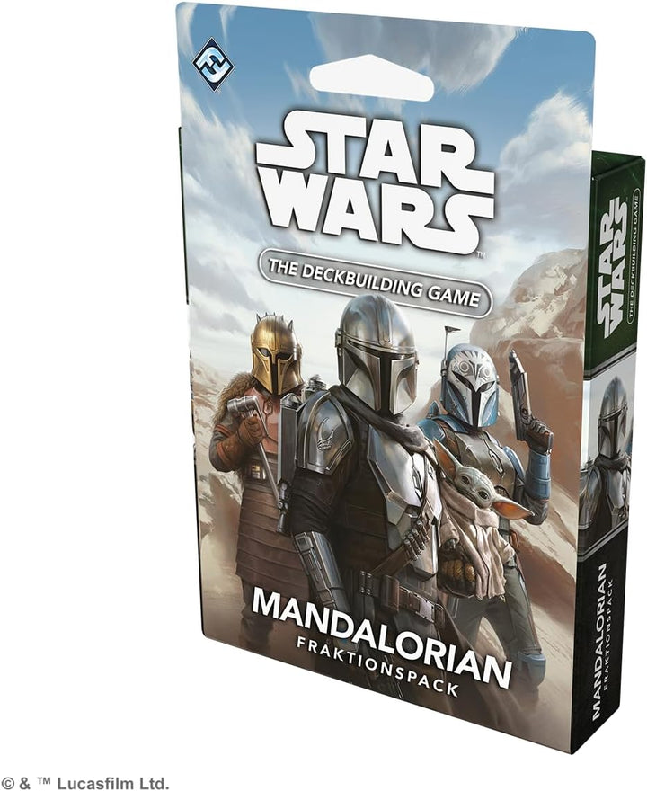 Asmodee, Star Wars: The Deckbuilding Game – Mandalorian, Fraktionspack-Erweiterung, FFG, Kennerspiel