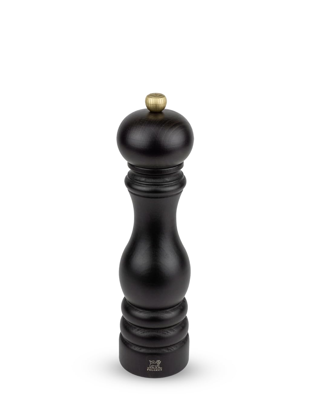 Peugeot Paris Manuelle Pfeffermühle, Klassische Mahlgradeinstellung, Höhe: 22 cm, Holz, Braun, 87042