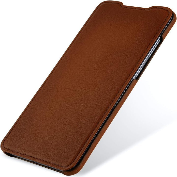 STILGUT Book Case kompatibel mit Samsung Galaxy S20 Plus/S20+ Hülle aus Leder zum Klappen, Klapphüll