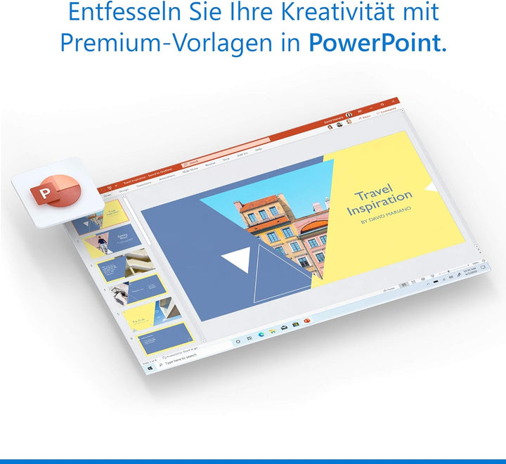 Microsoft 365 Single | 1 Nutzer | Mehrere PCs/Macs, Tablets und mobile Geräte | 1 Jahresabonnement |