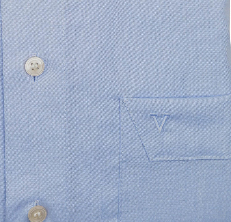 MARVELiS-Hemd MODERN-FIT (Slim-Fit) 4704-69-11 h.blau Extra langer Arm 39 hell-blau, 39 hell-blau
