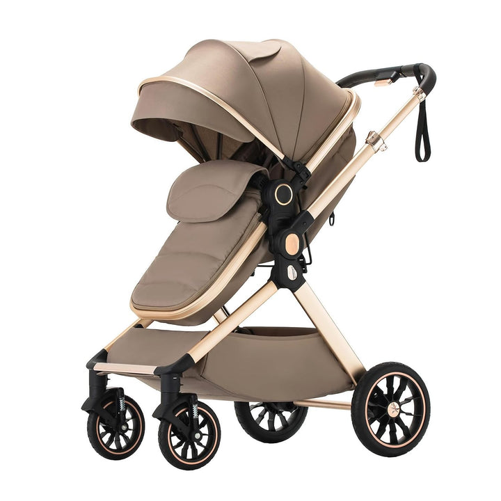 BEBBY Kinderwagen, Standard-Kinderwagen, Kinderwagen 3 in 1,Kinderwagen mit Faltbarem Tragbarem für