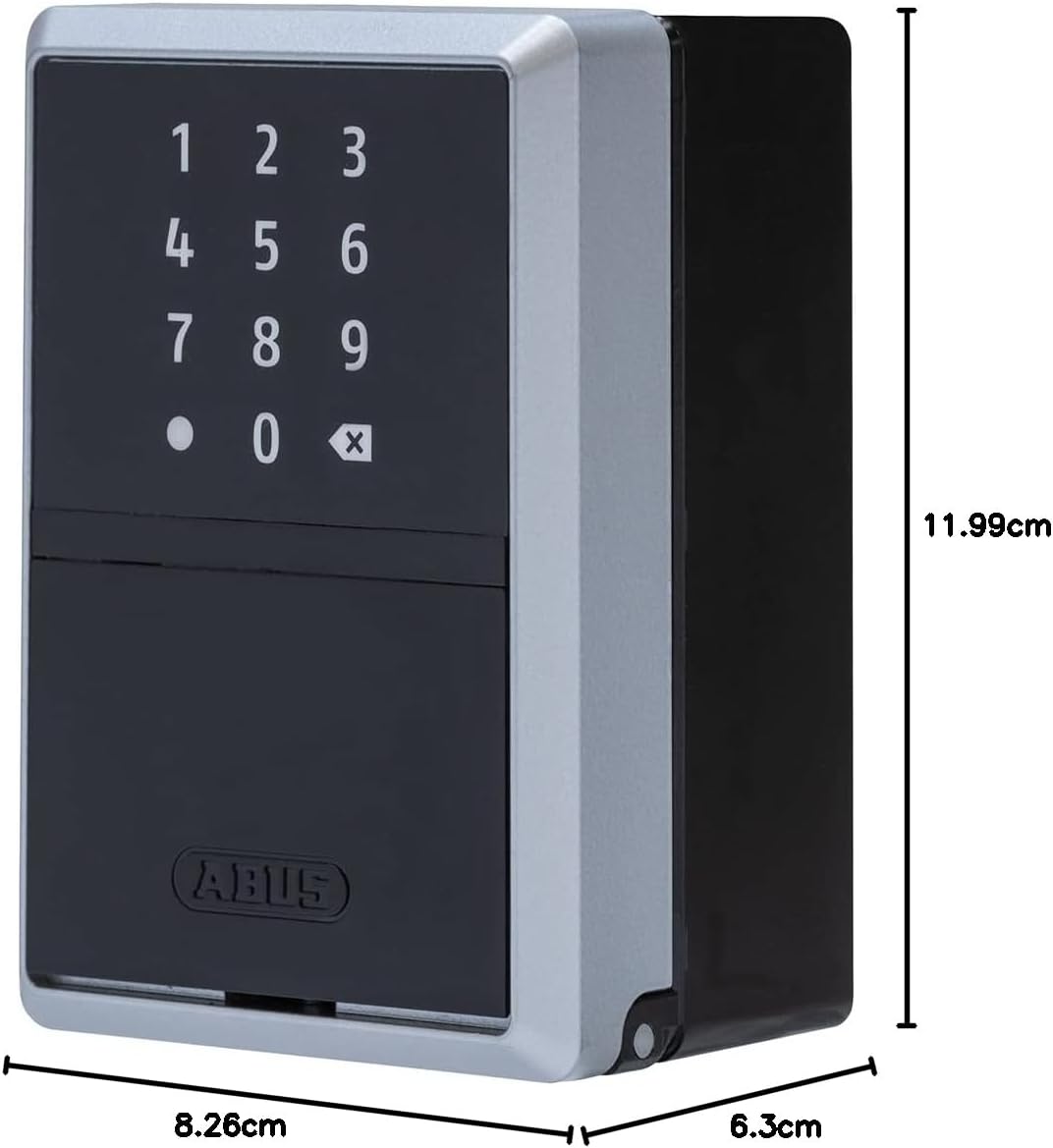 ABUS smarte Schlüsselbox KEYGARAGE™ One – per App mit Smartphone oder per Zahlencode bedienbar – Sch