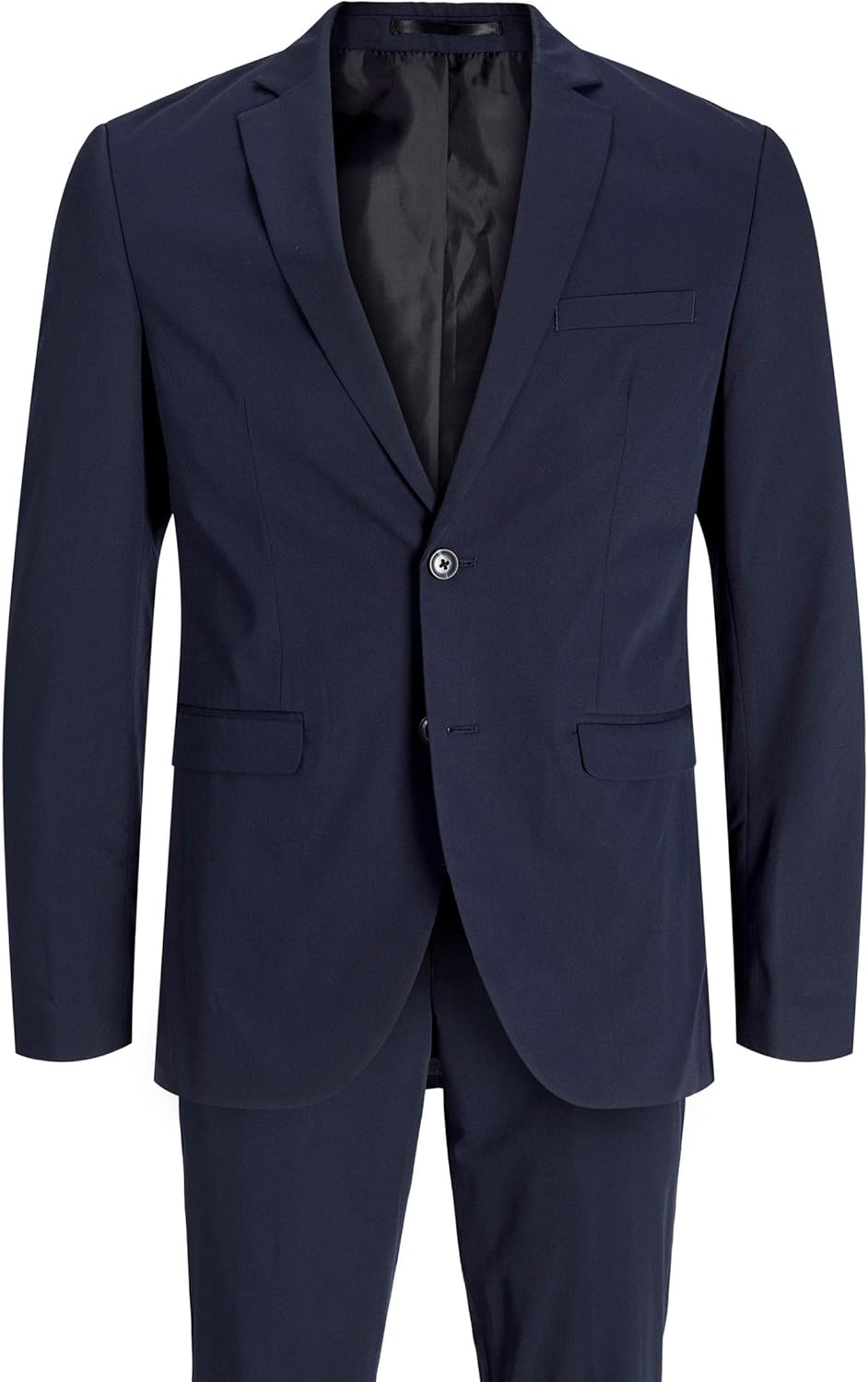 JACK & JONES Male Einreihiger Blazer und Hose JPRFRANCO Super Slim Fit Anzug 56 Dark Navy, 56 Dark N