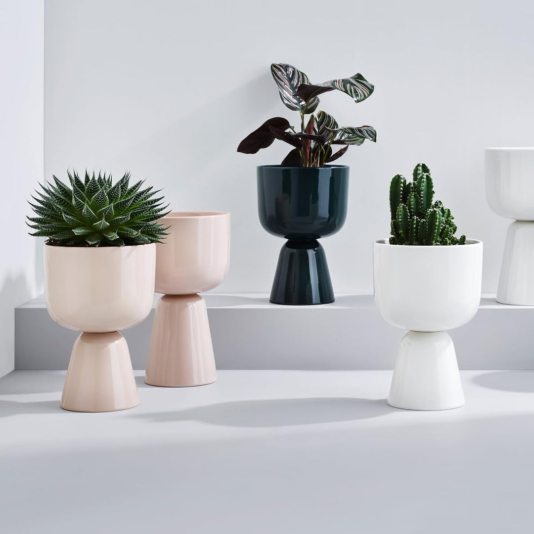 Iittala 1052354 Nappula Blumentopf, Keramik, Beige, 230x155mm 230x155mm Beige, 230x155mm Beige