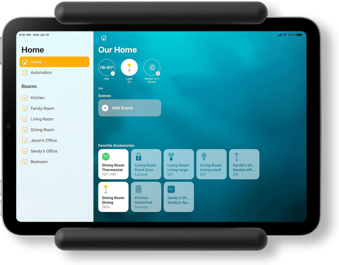 elago Home Hub Mount Tablet Wandhalterung Kompatibel mit Apple iPad, iPad Air/Pro, Samsung Galaxy Ta