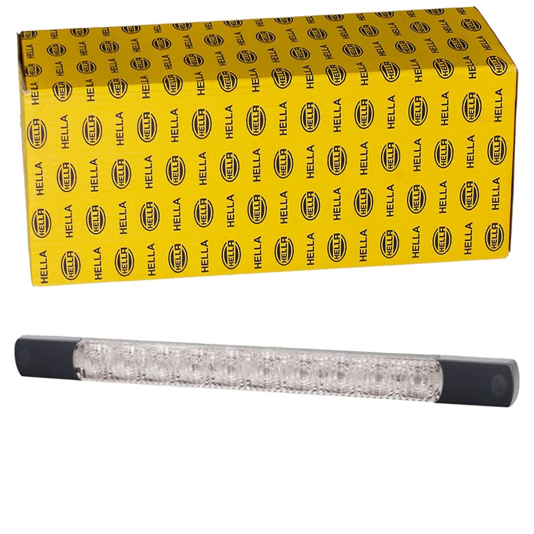 HELLA - Blinkleuchte - Strip Lamp - LED - 24V - Anbau/geschraubt - Lichtscheibenfarbe: glasklar - Ka