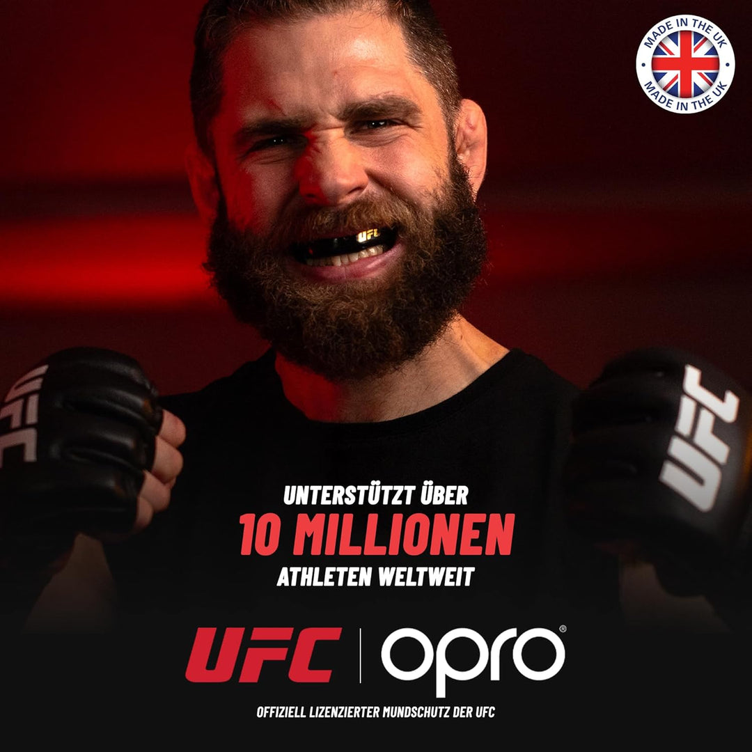 OPRO Instant Custom-Fit Mundschutz, revolutionäre Anpassungstechnologie für ultimativen Komfort und