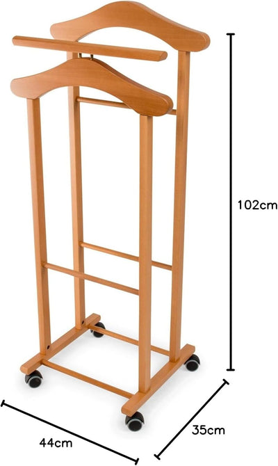 Arredamenti Italia Herrendiener für Schlafzimmer TRENDY, Holz - Farbe: Kirsche holz Ar-It il cuore d