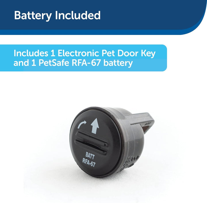 PetSafe SmartKey Halsbandanhänger für SmartDoor Hundeklappe mit Chiperkennung, Ersatz- Zusatzanhänge