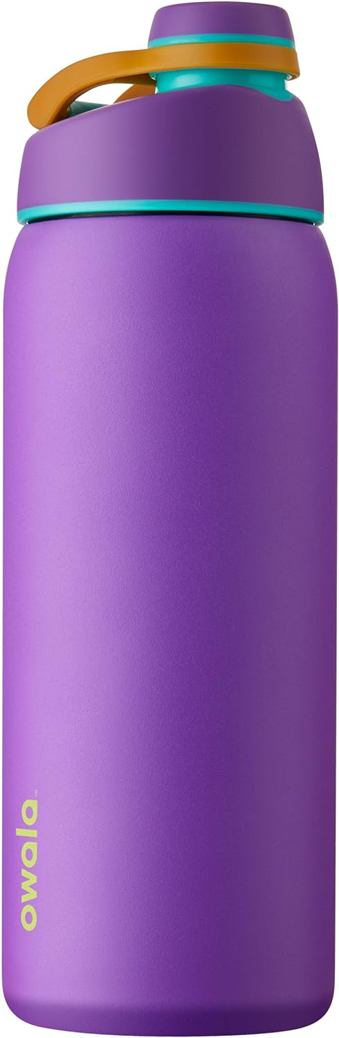 Owala Twist Edelstahl Trinkflasche mit Drehverschluss, 940ml, Hint of Grape 940 ml Hint Of Grape, 94