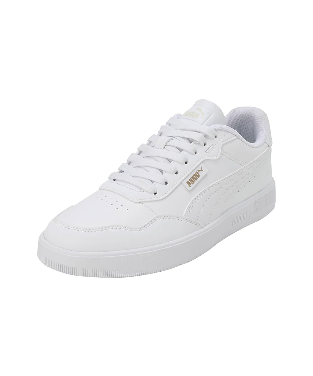 Puma Unisex Court Ultra LiteSneaker 41 EU Puma White Puma White Puma Gold, 41 EU Puma White Puma Whi