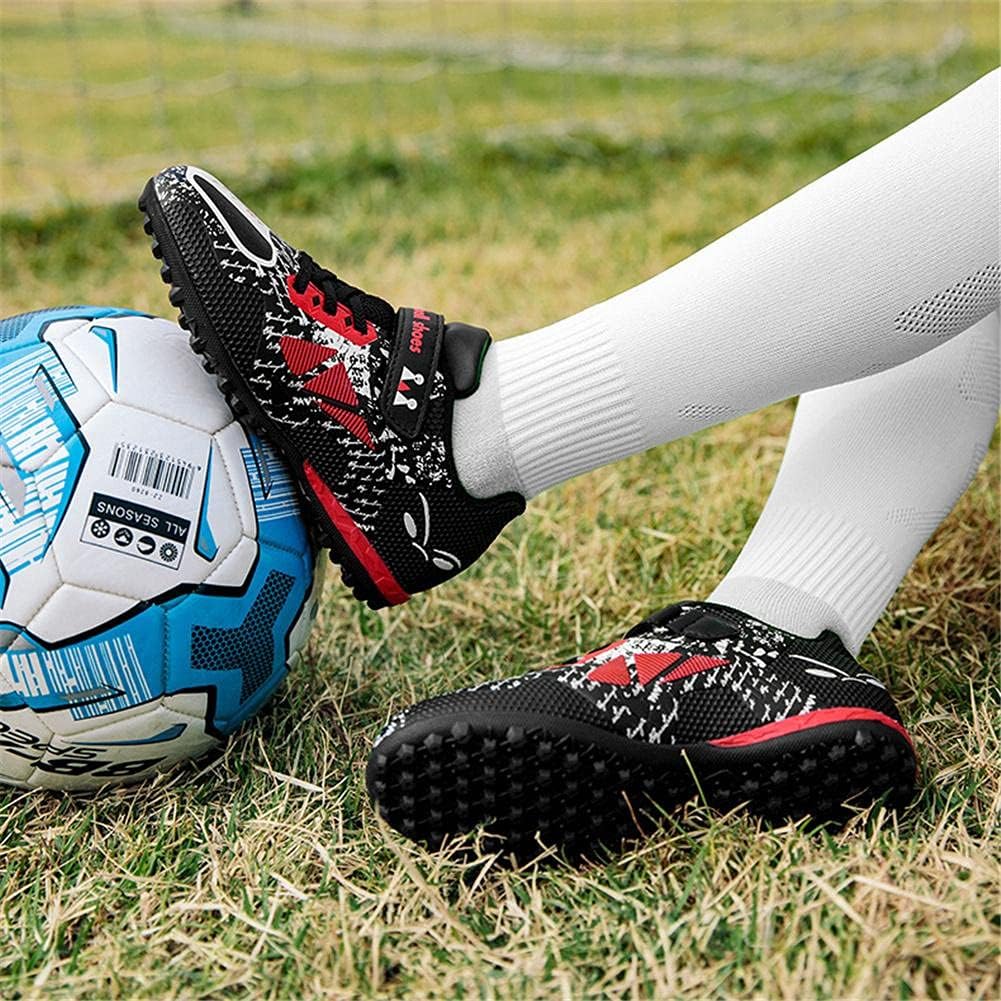 YisiNP Fussballschuhe Kinder Unisex Leicht rutschfest Trainingsschuhe Sommer Fussballschuhe für Kuns