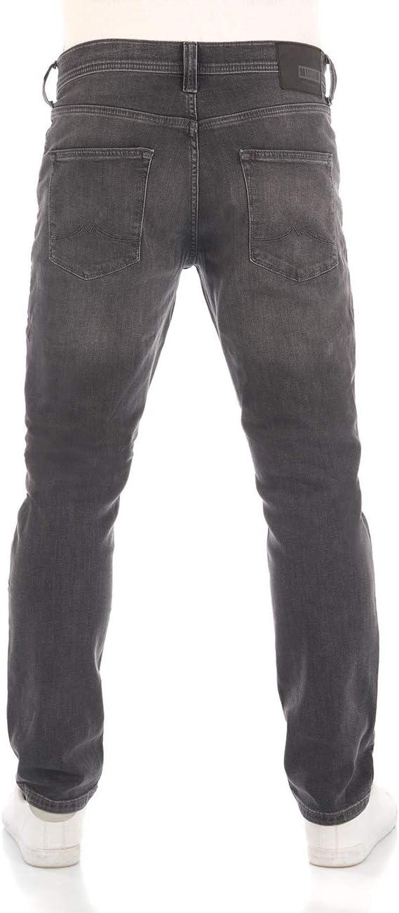 MUSTANG Herren Jeans Vegas Slim Fit Jeanshose Hose Denim Stretch Baumwolle Schwarz Grau Blau w30 - w