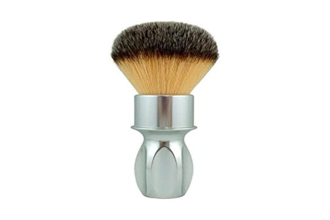 Razorock Silver 400 Plissoft synthetic shaving brush. 24mm knot, 100 g