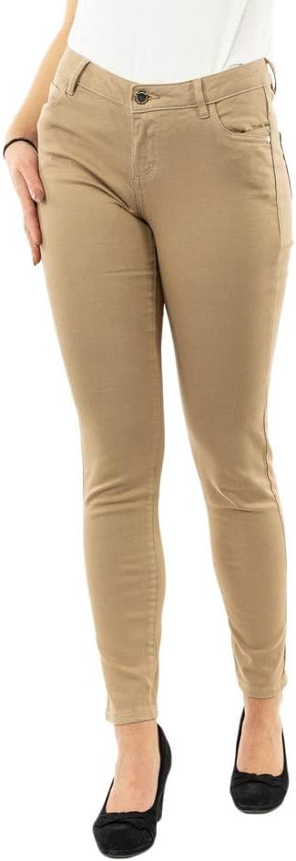 Morgan Niedrig geschnittene Skinny Jeans 34 Beige, 34 Beige