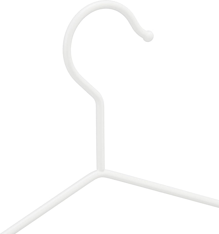 Relaxdays 10 x Kleiderbügel, Anzugbügel mit Hosensteg, T-Shirts, Jacken & Hosen, Holz & Metall, 43 c