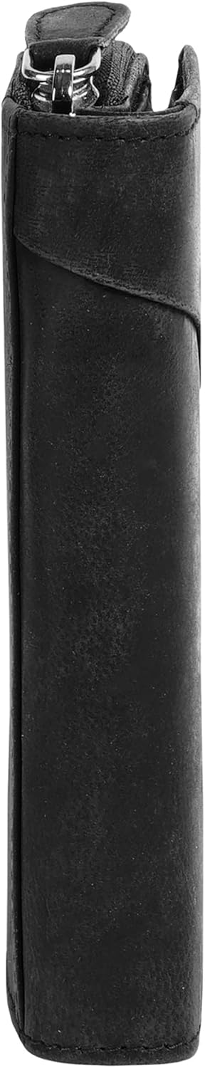 bruno banani Geldbörse Echt Leder schwarz Damen - 021338, Schwarz