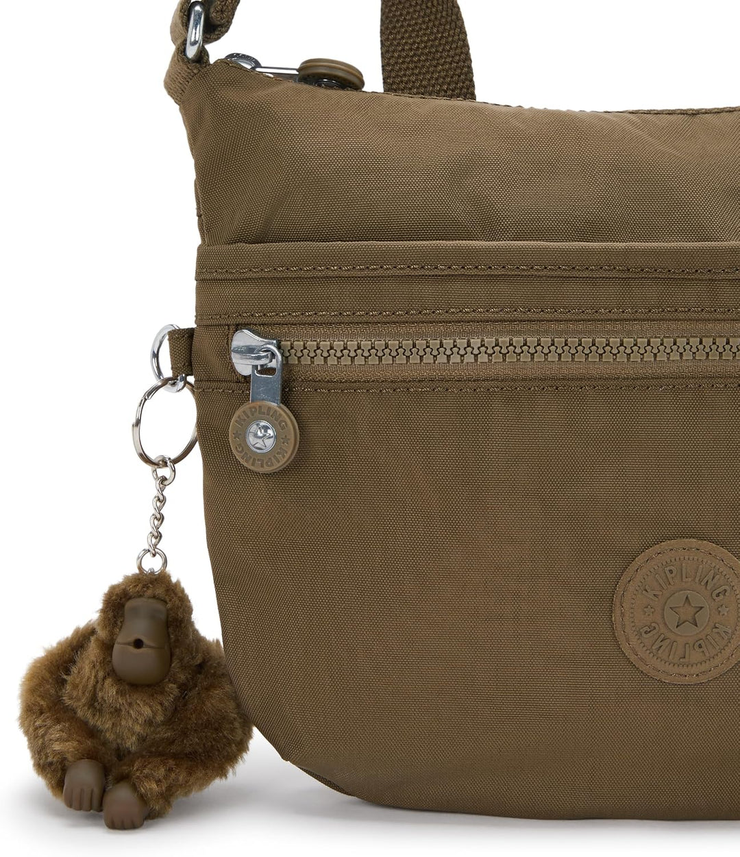 Kipling ARTO S Kleine Umhängetasche 200 Brown, 200 Brown