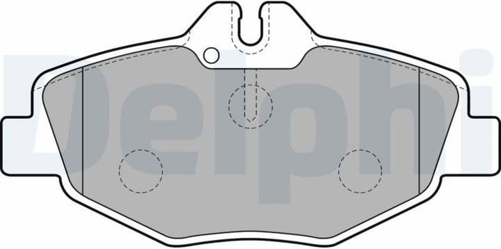 Delphi LP1791 Bremsbelag - (4-teilig)
