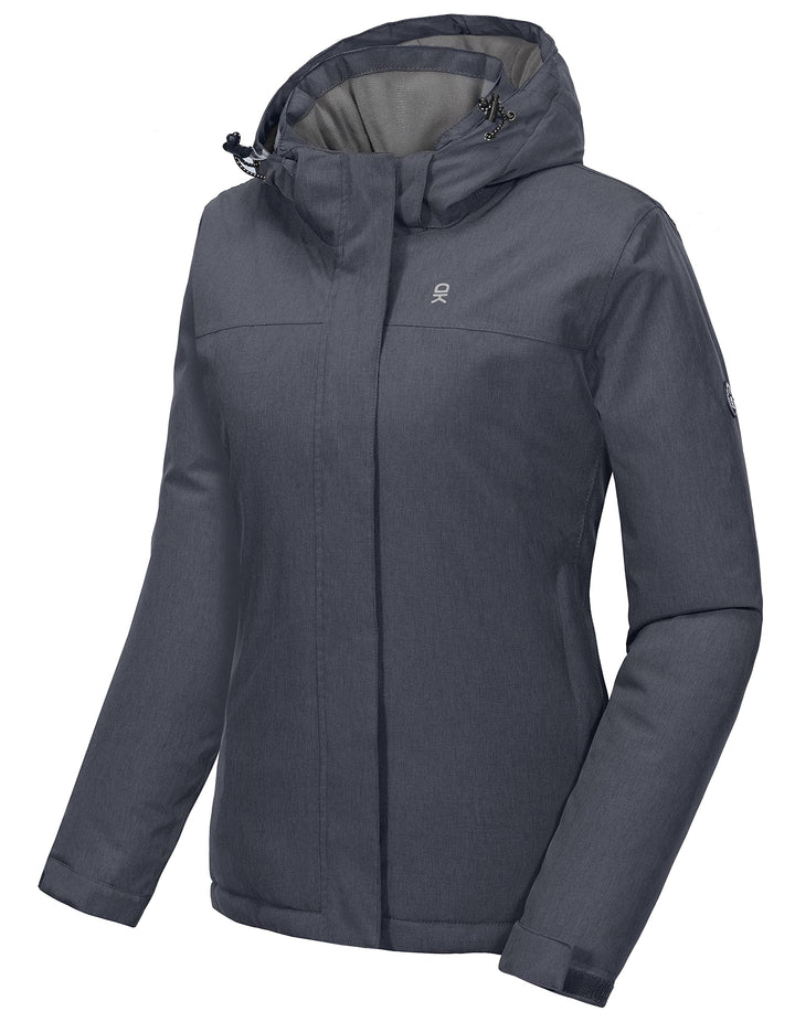Little Donkey Andy Damen wasserdichte Regenjacke Leichte atmungsaktivem Regenjacke für Outdoor-Windb