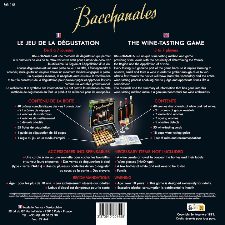 Sentosphere 145 Gesellschaftsspiel – Bacchanales