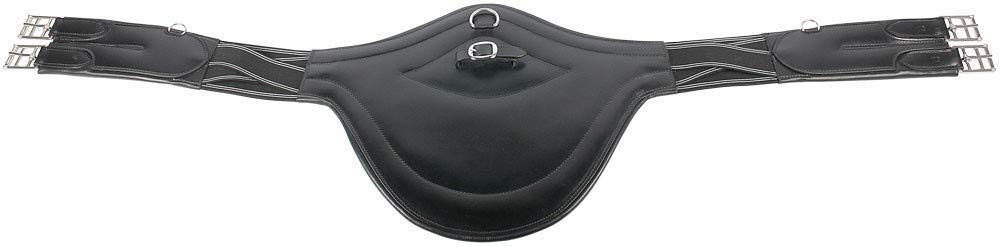 Harry's Horse Singel buikflap Deluxe, Farbe:schwarz, Grösse:115cm M schwarz, M schwarz