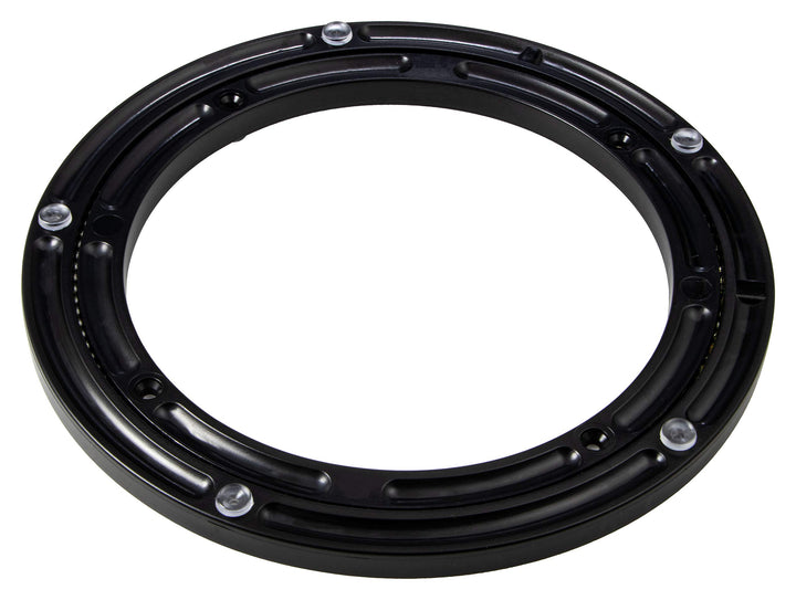 Gedotec Schwerlast-Drehbeschlag 360° Drehscheibe drehbar Ø 230 mm | Drehteller Kunststoff schwarz |