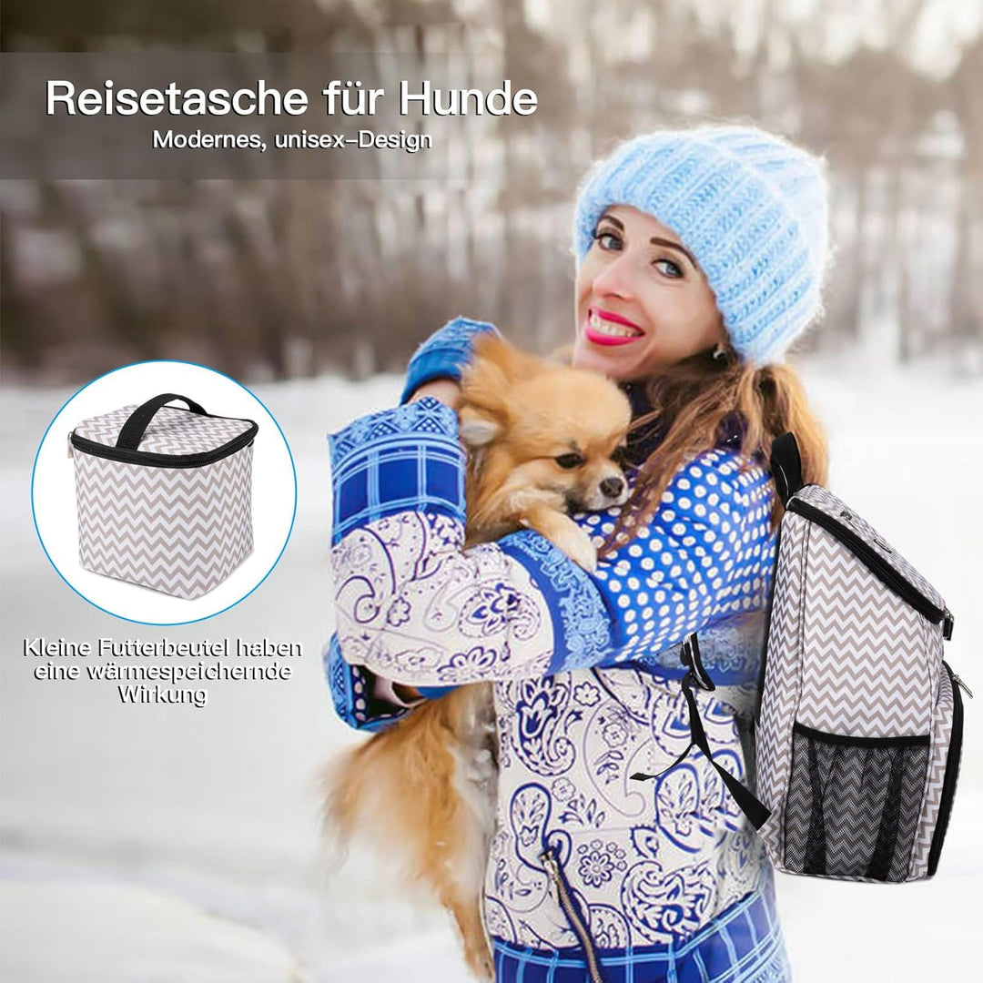 BAGLHER Hunde-Reisetasche, Fluggesellschaften zugelassener Haustierbedarf, Reiserucksack für Hunde m