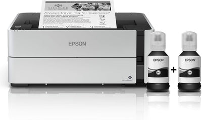 Epson EcoTank ET-M1170 nachfüllbarer Schwarzweissdrucker (Singlefunction, DIN A4, Duplex, Wi-Fi, USB