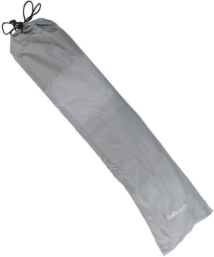 Safetots Deluxe Denim Bettgitter Grau, 100cm breit x 40cm hoch, Bettschutzgitter für Kleinkinder zur