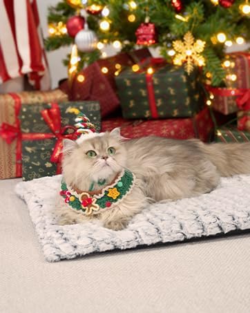 Petace Selbstheizende Decke Katze, Heizdecke für Katzen und Hunde,Haustier Wärmekissen für Innen- un