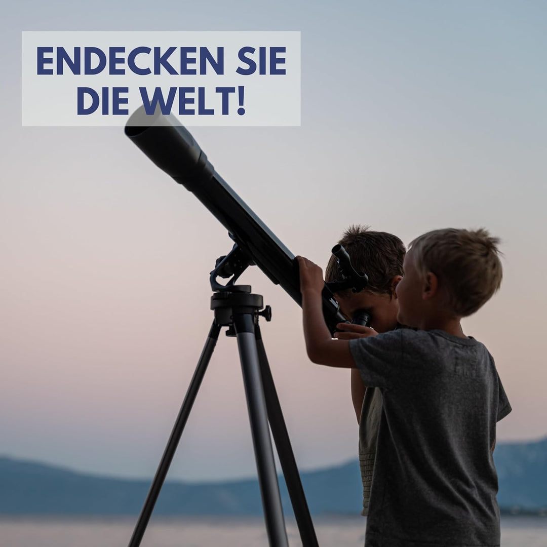 Outdoor-KESSELN ausziehbares Teleskop Dreibein, Verschiedene Varianten von 80-200cm, lackiert schwar