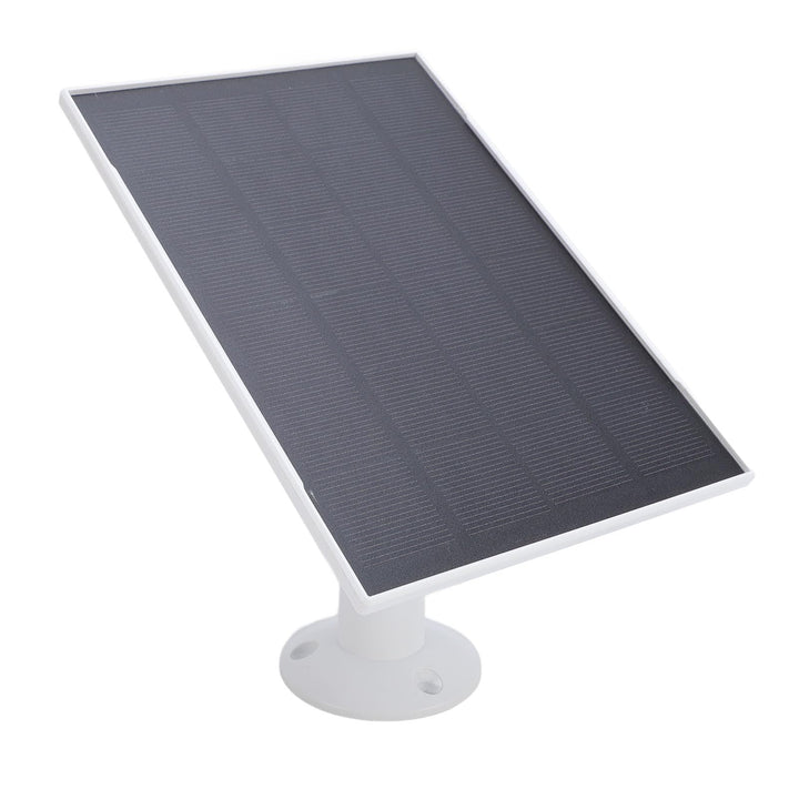 Solarpanel 8W für Vogelhaus Kamera, 2 in 1 Verbessertes Wetterfestes USB C Ladegerät, 360 Grad Einst