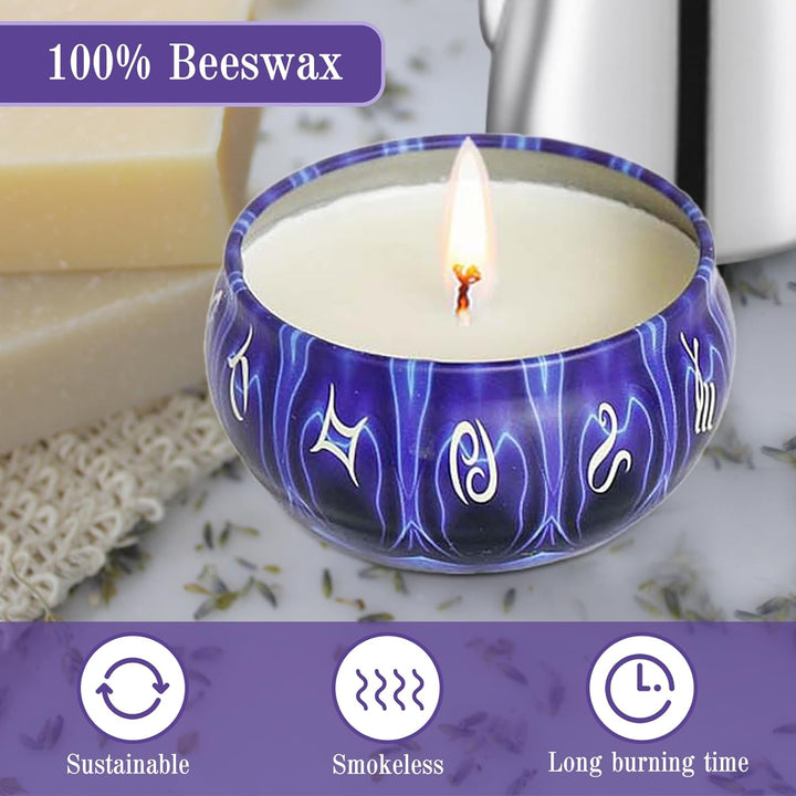 JOYBOY Kerzen Selber Machen Set,DIY Duftkerze Geschenke Kerzenherstellung Kit,8 Kerzendosen, für Ker